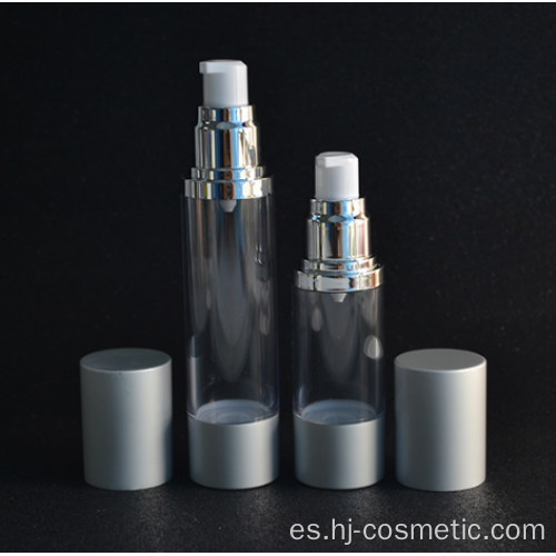 Venta al por mayor nuevo diseño de lujo vacío 30 ml 50 ml acrílico crema facial loción sin aire botella cosmética